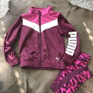 Puma Jogger Track Jacket Suit Set